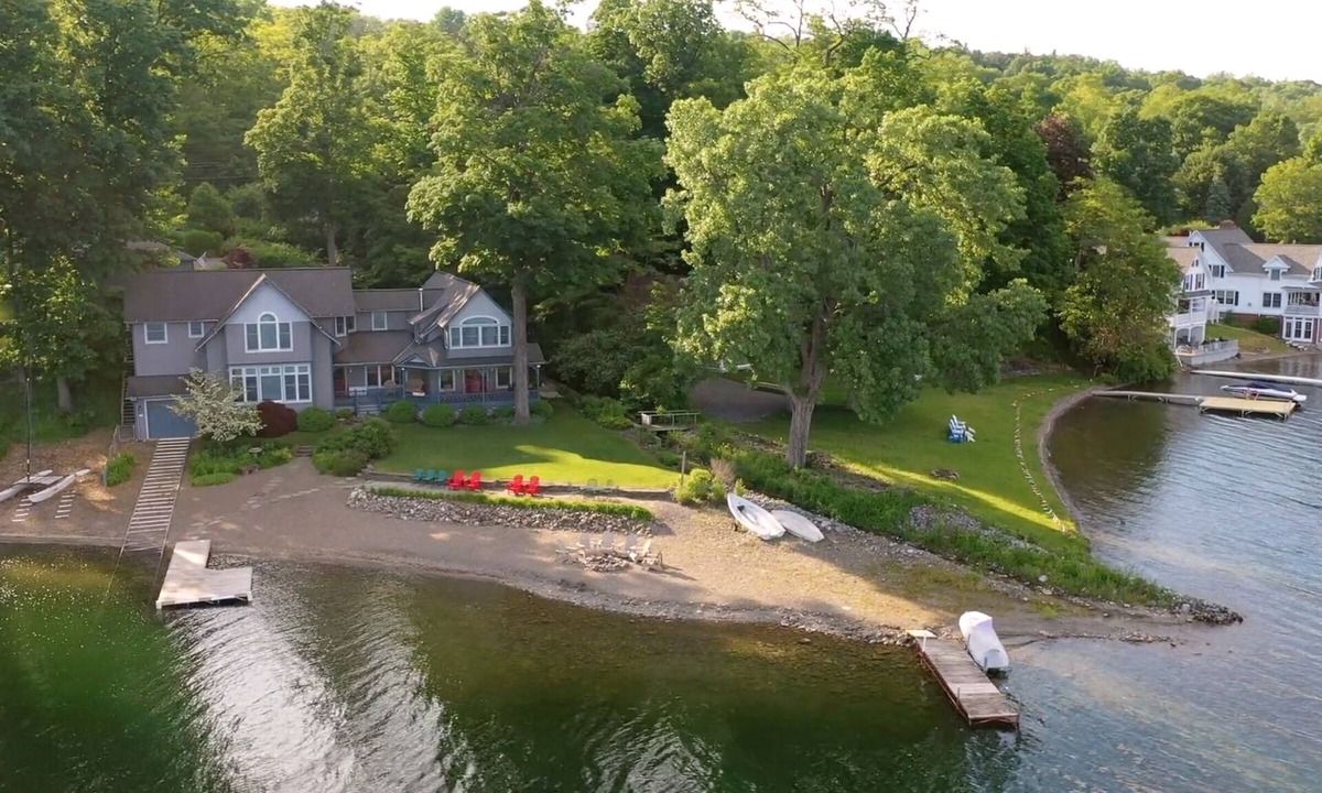 Town of Jerusalem House | Lakefront Home with Spectacular Views, Sleeps 18!