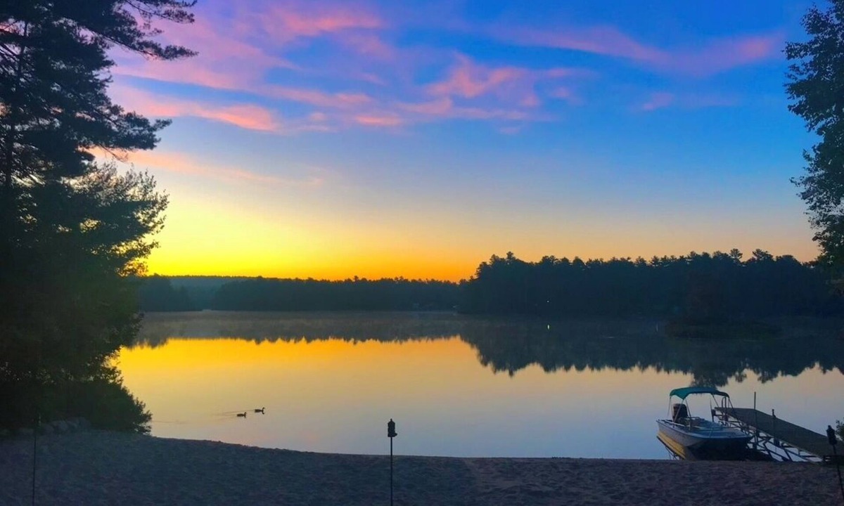 Wakefield House | Lakefront Home with Walk-Out Sandy Beach!