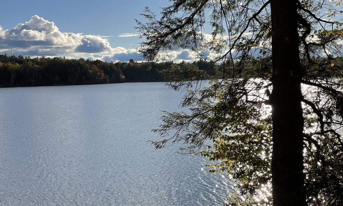Tolland House | Lakefront house with large deck and private dock
