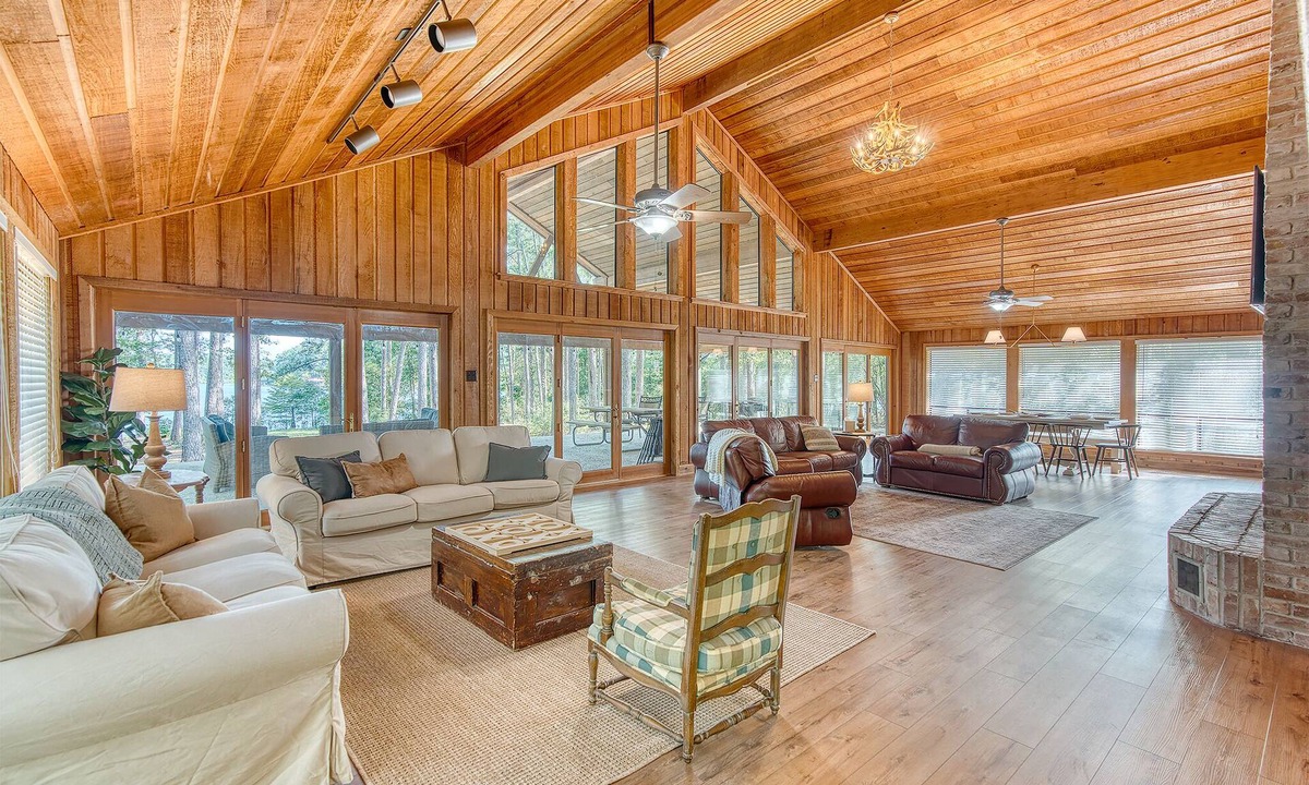 South Toledo Bend House | Lakefront-Lake Haus at Indian Creek South Toledo Bend-Fishing, Boating