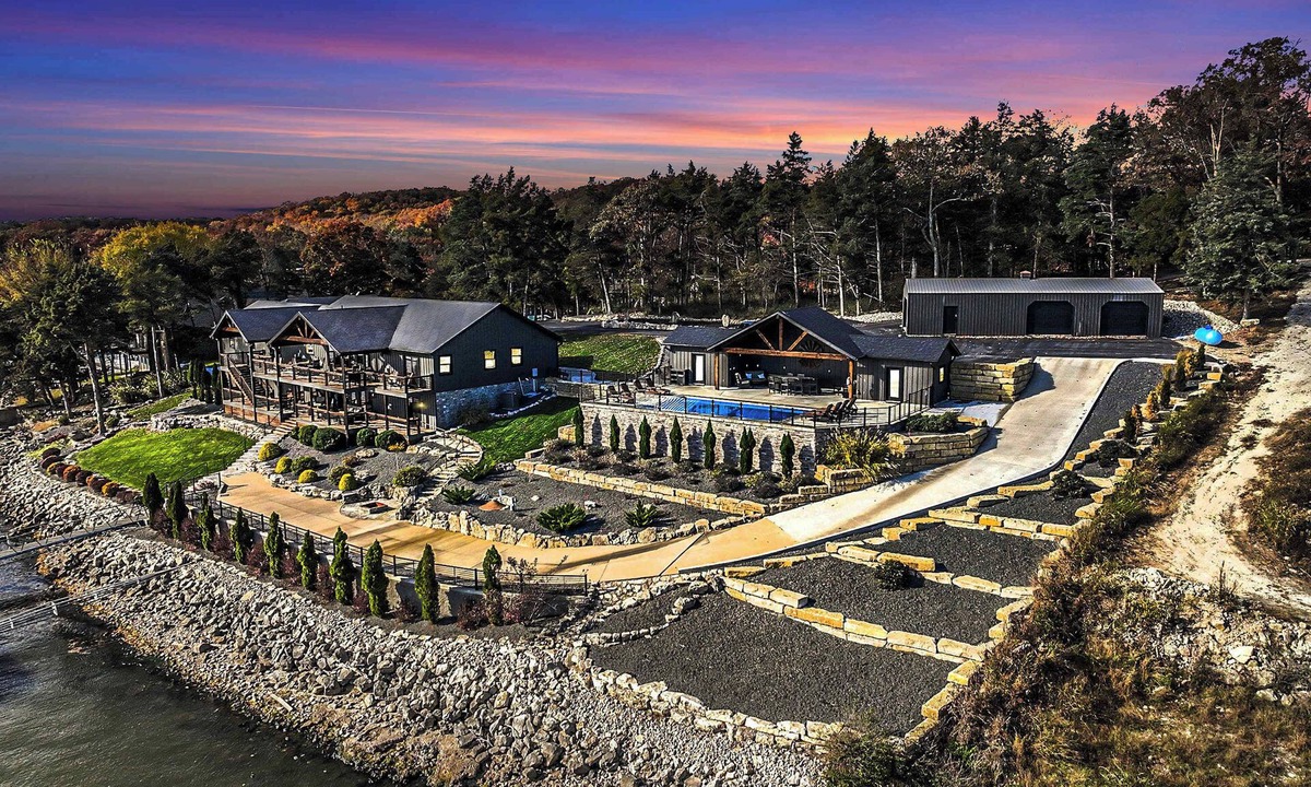 Sunrise Beach House | Lakefront Oasis Private Dock & Pool Sleeps 20