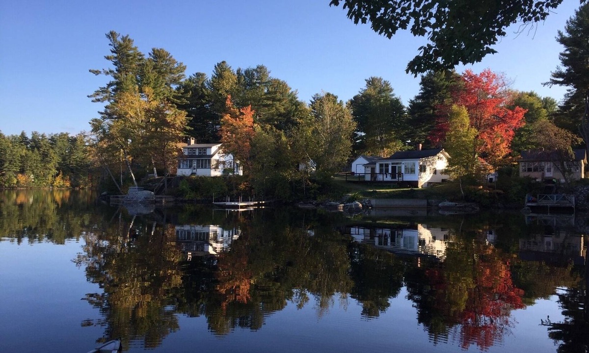 Raymond Cabin | Lakefront, private dock & deck, dog friendly, fast wifi on crystal clear Panther