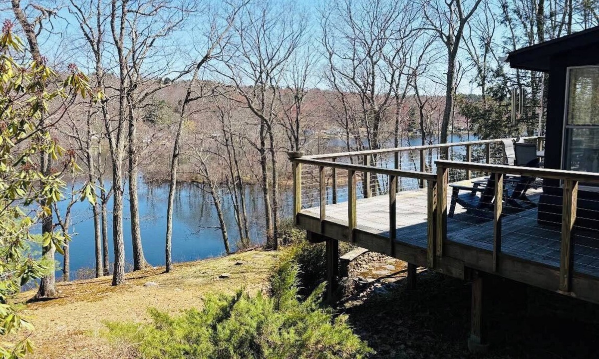 Bethlehem Village House | Lakefront Retreat Private Dock Canoe Kayak Firepit Sleeps 8 Litchfield Hills CT
