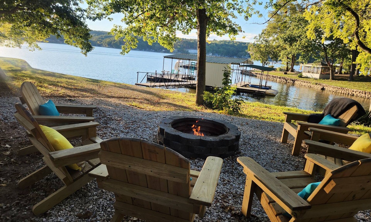 Lake of the Ozarks House | Lakefront Sunset Views - few steps to private dock - 250 feet of shoreline!