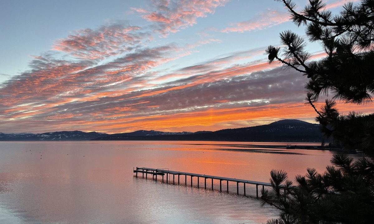 Tahoe Vista House | Lakefront Tahoe Townhome with Private Sandy Beach right outside door!