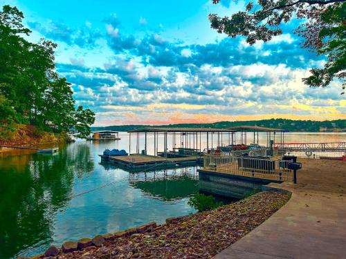 Sunrise Beach House | Lakehouse w/Pools, hottub, Dock, Sauna,Playground