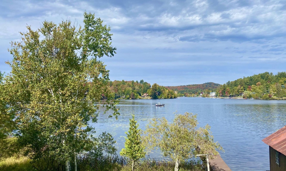 Saranac Lake House | Lakeside Home with Mountain Views