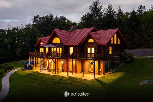 Dry Ridge House | Lakeside Log Home, Private Dock, Near Ark!