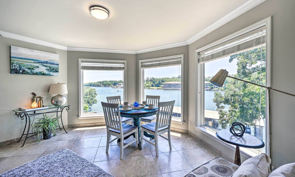 Lake Hamilton Apartment | 'lakeview Blue Oasis' in Hot Springs: Lake Access
