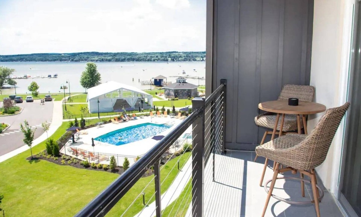 Canandaigua Condo | Lakeview Condo | Seasonal Hot Tub | Pool | Restaurant
