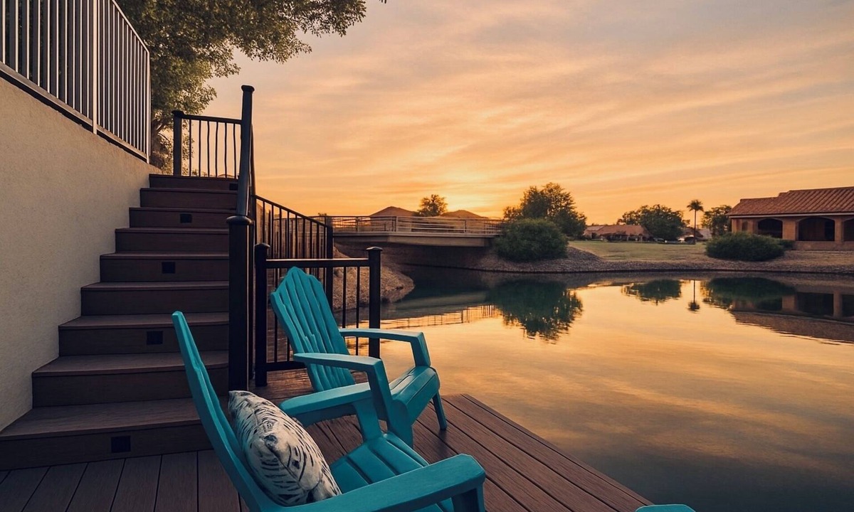 Arrowhead Lakes House | Lakeview: NEW Retreat with Dock and Backyard Lake Views!