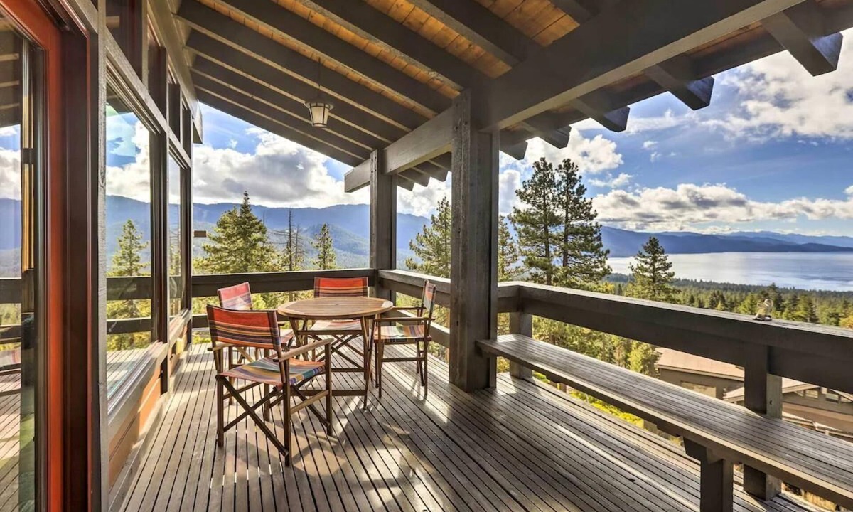 Incline Village House | Lakeview Oasis | Luxury with Hot Tub & Lake Views