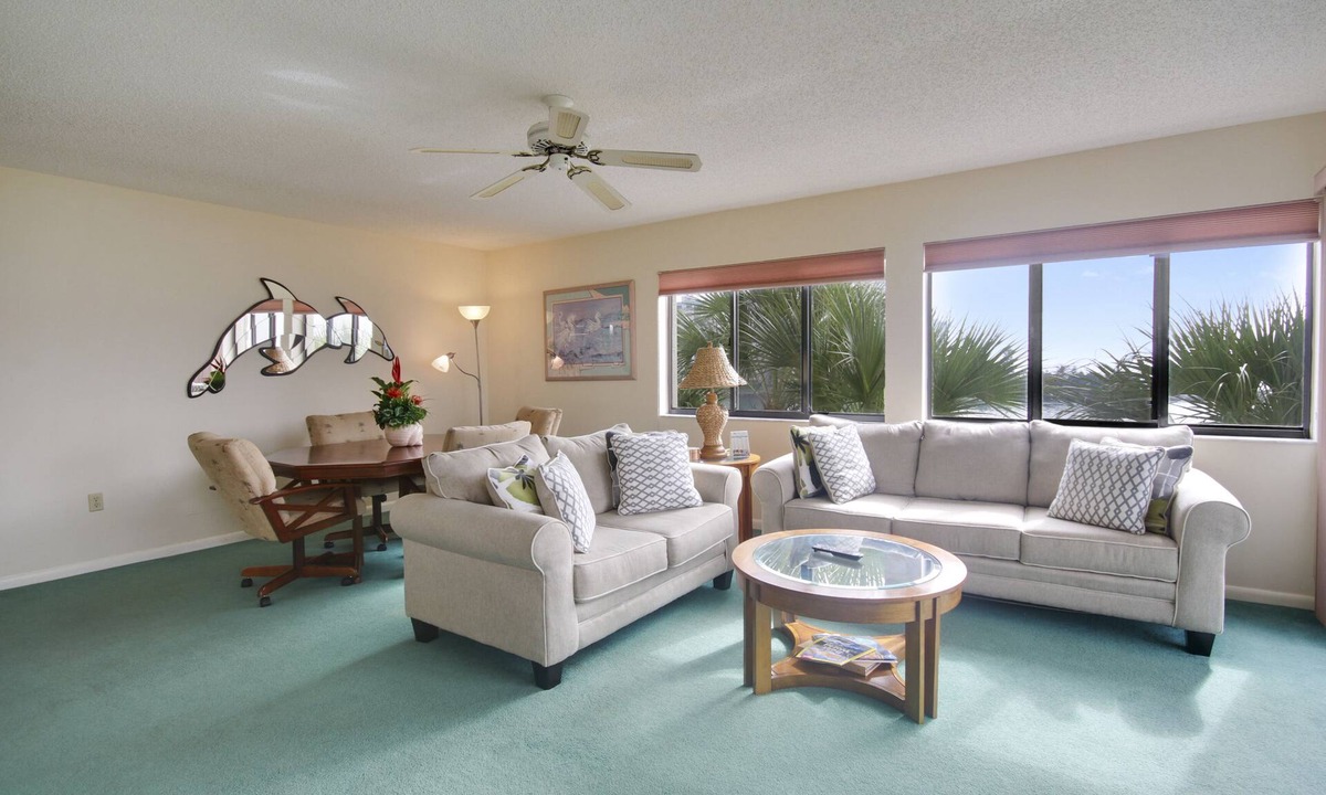 Sunset Beach Condo | Land's End 301 building 6 Bright Corner Condo with large Beach Front Balcony!