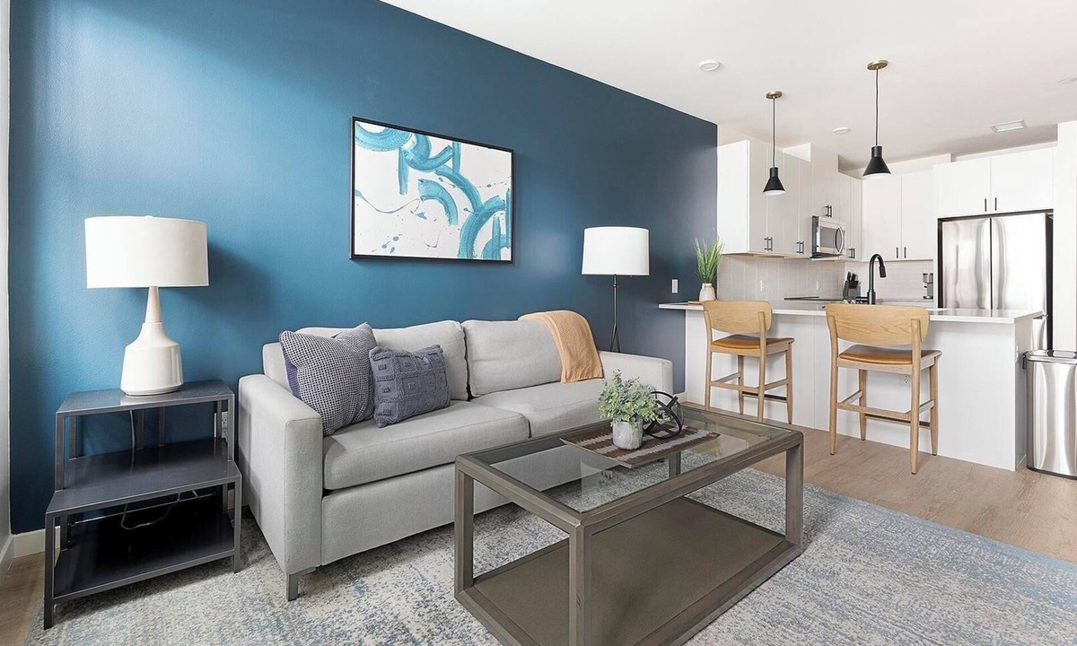 Civic Center Apartment | Landing | Beautiful 1BD, Rooftop Lounge, Gym