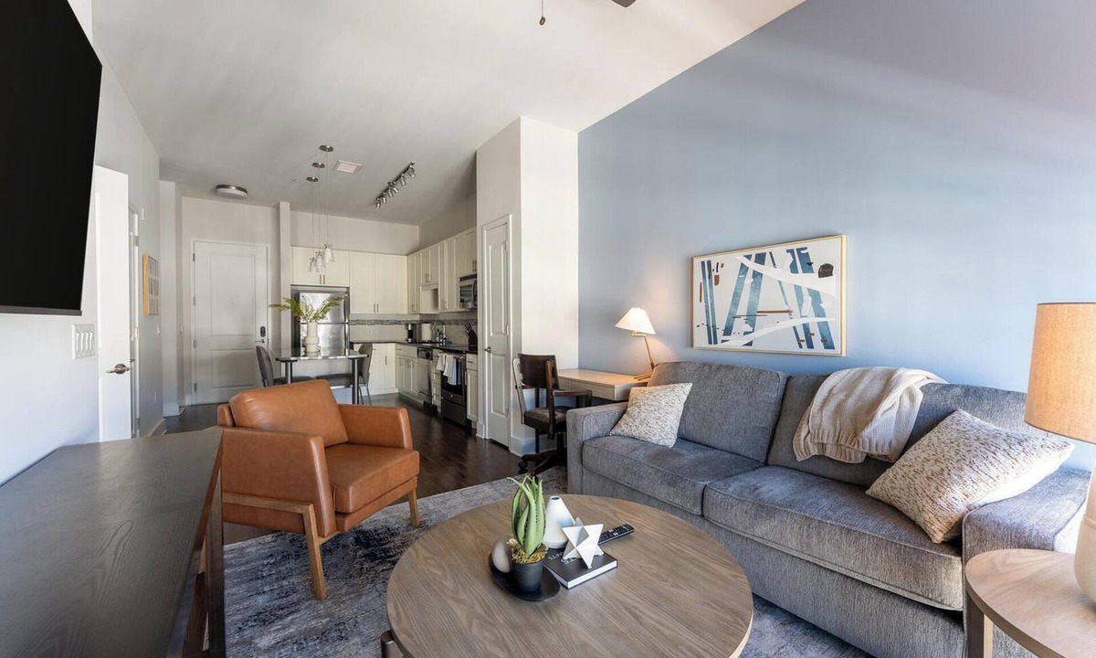 Central Business District Apartment | Landing | Chic 1BD, Rooftop Lounge, Gym