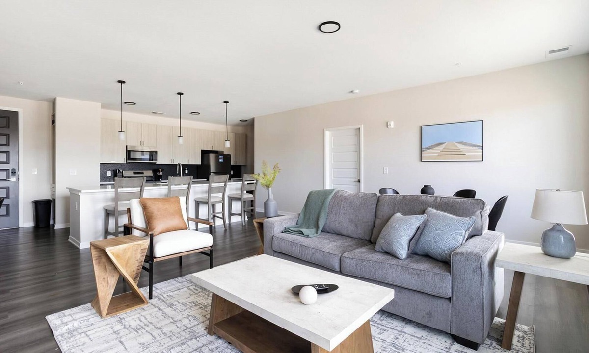 Near Northside Apartment | Landing | Chic 2BD, Pool, Gym