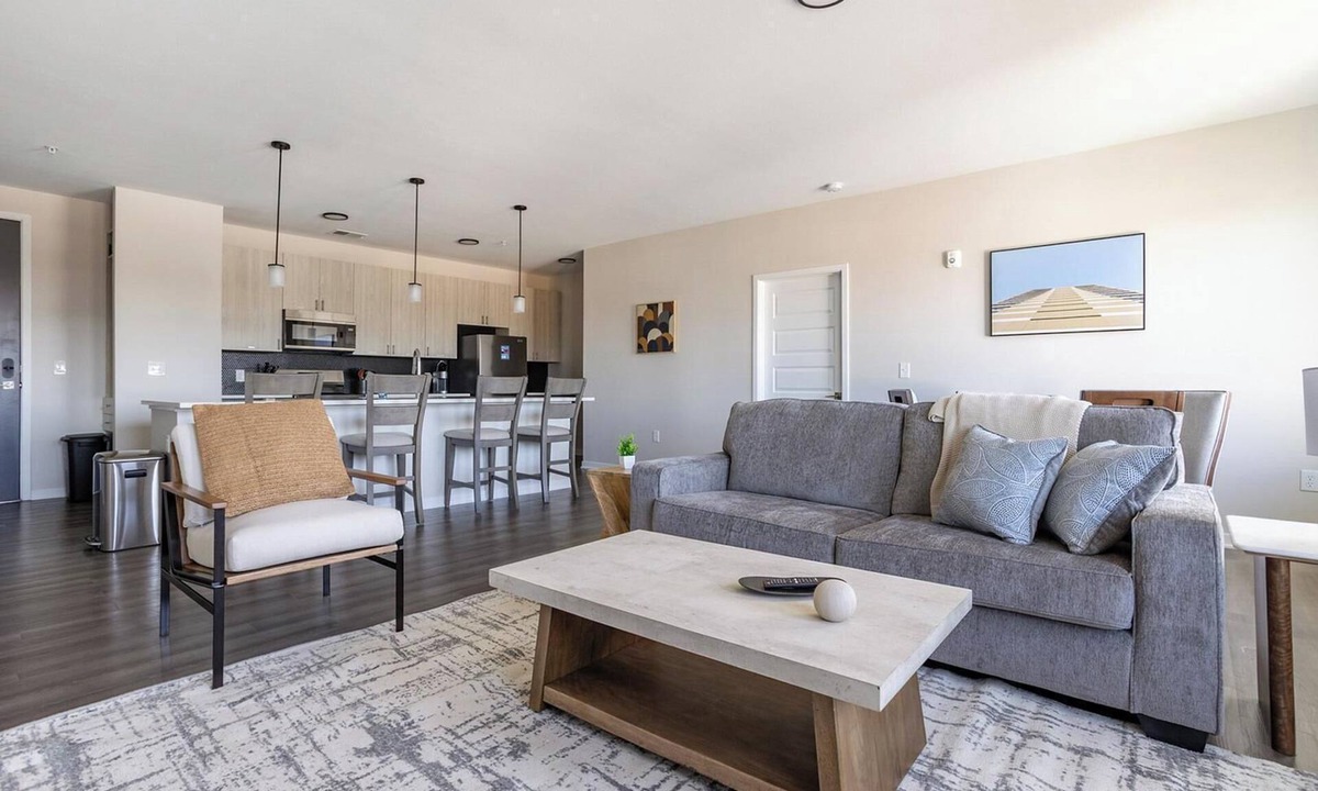 Near Northside Apartment | Landing | Chic 2BD, Pool, Gym