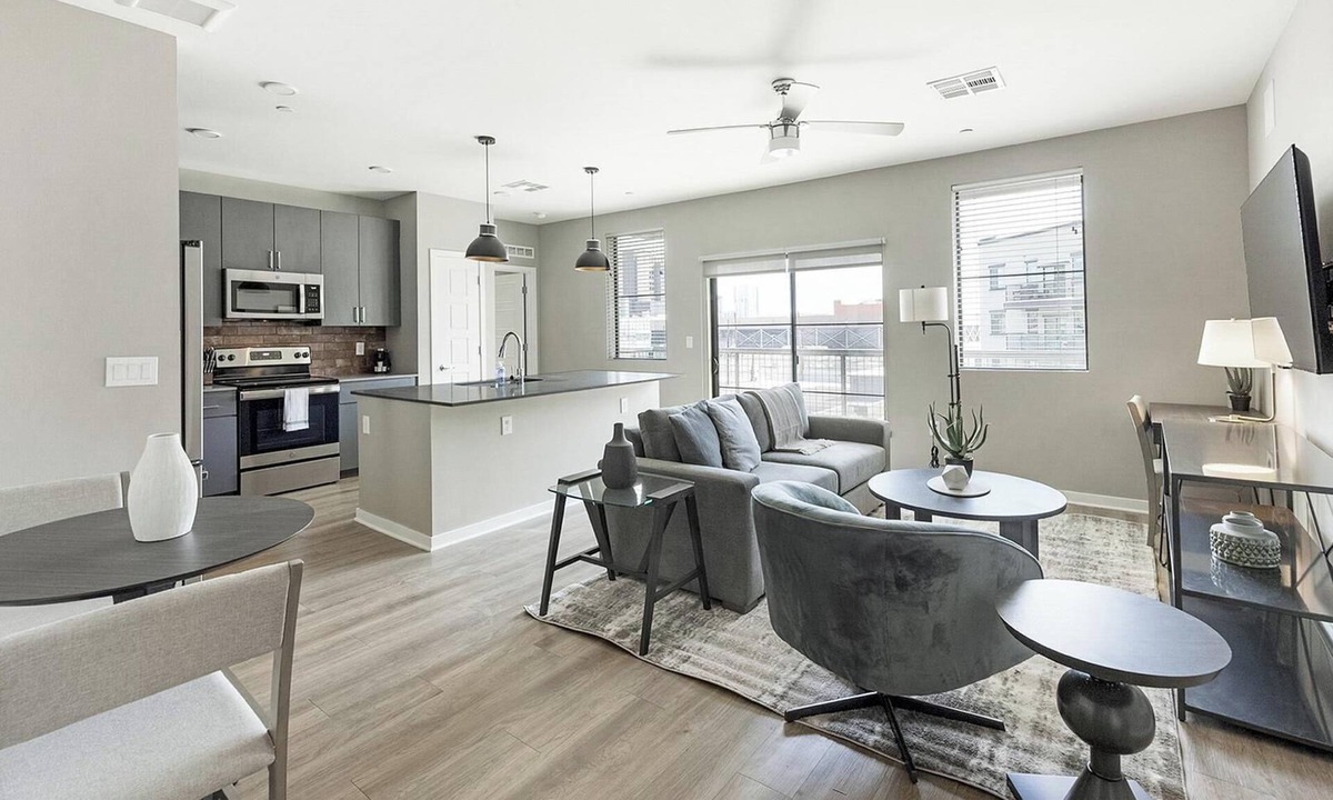 Warehouse District Apartment | Landing | Chic 2BD, Yoga Studio, Pool