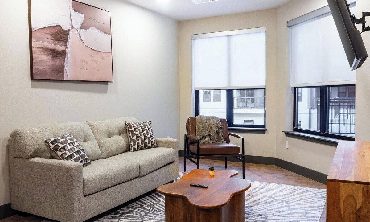 Blue Dome District Apartment | Landing | Modern 1BD, Clubhouse