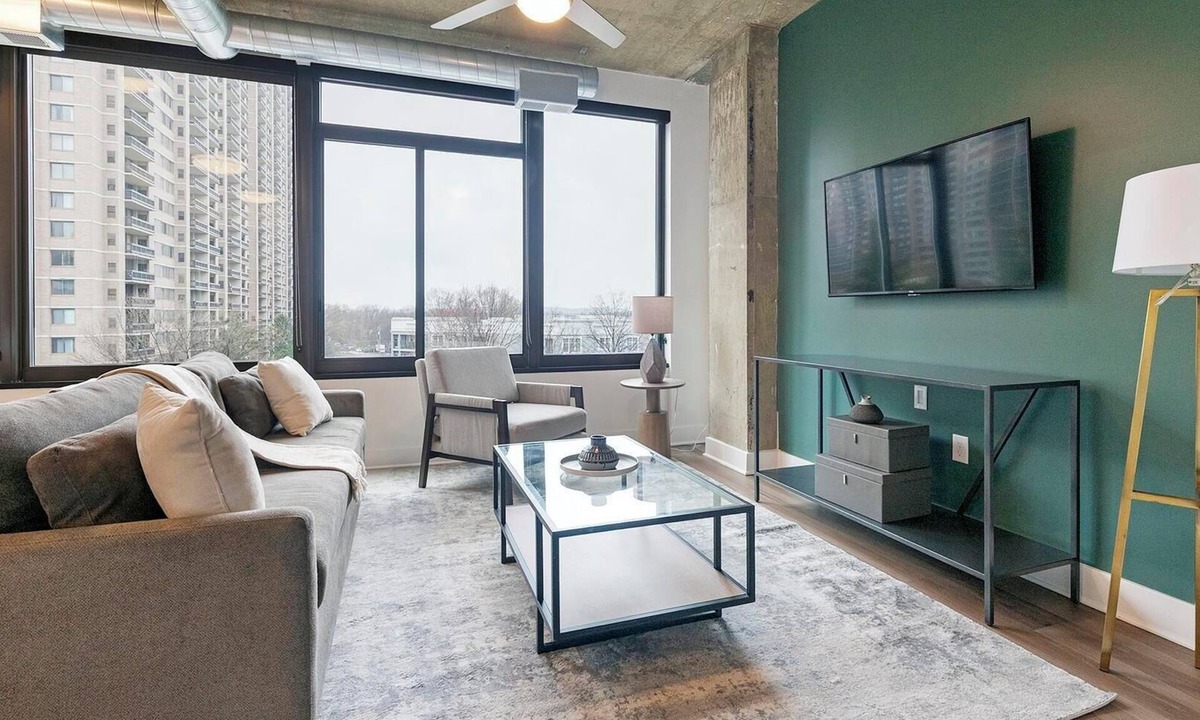 Baileys Crossroads Apartment | Landing | Modern 1BD, Gym, Game Room