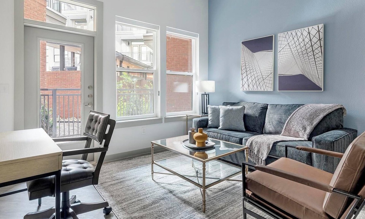 MLK Apartment | Landing | Modern 2BD, Courtyard, Rooftop Lounge