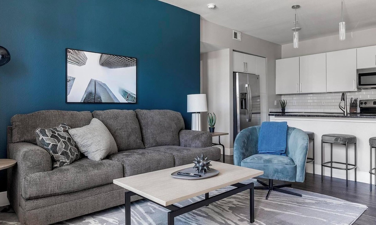 Allen Apartment | Landing | Modern 2BD, Game Room, Yoga Studio