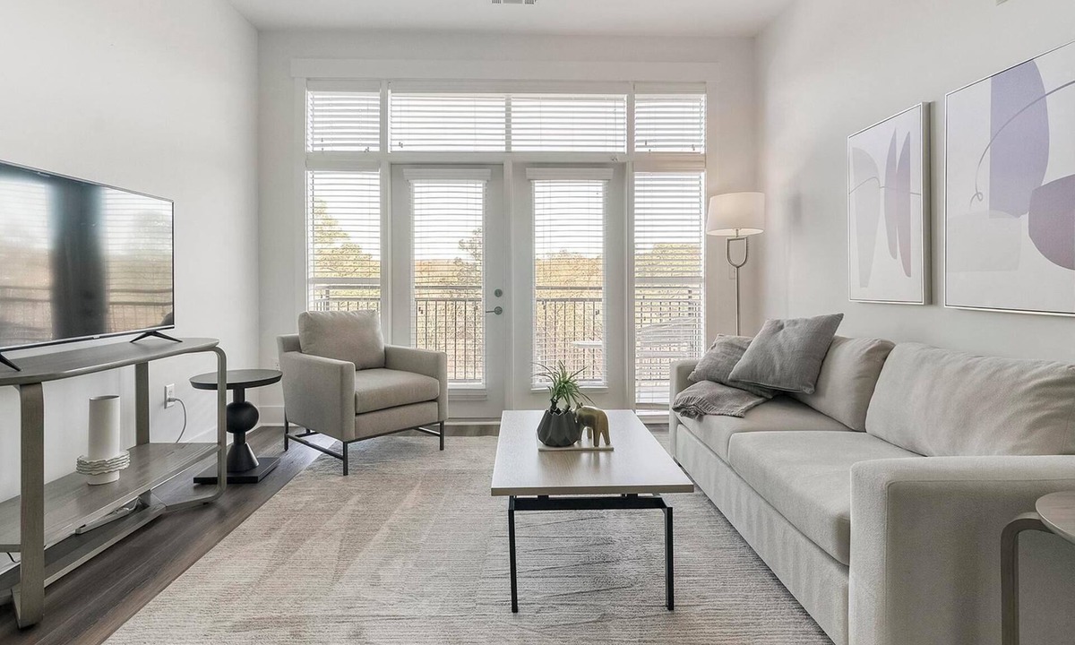 Cary Apartment | Landing | Modern 2BD, Gym, Rooftop Lounge