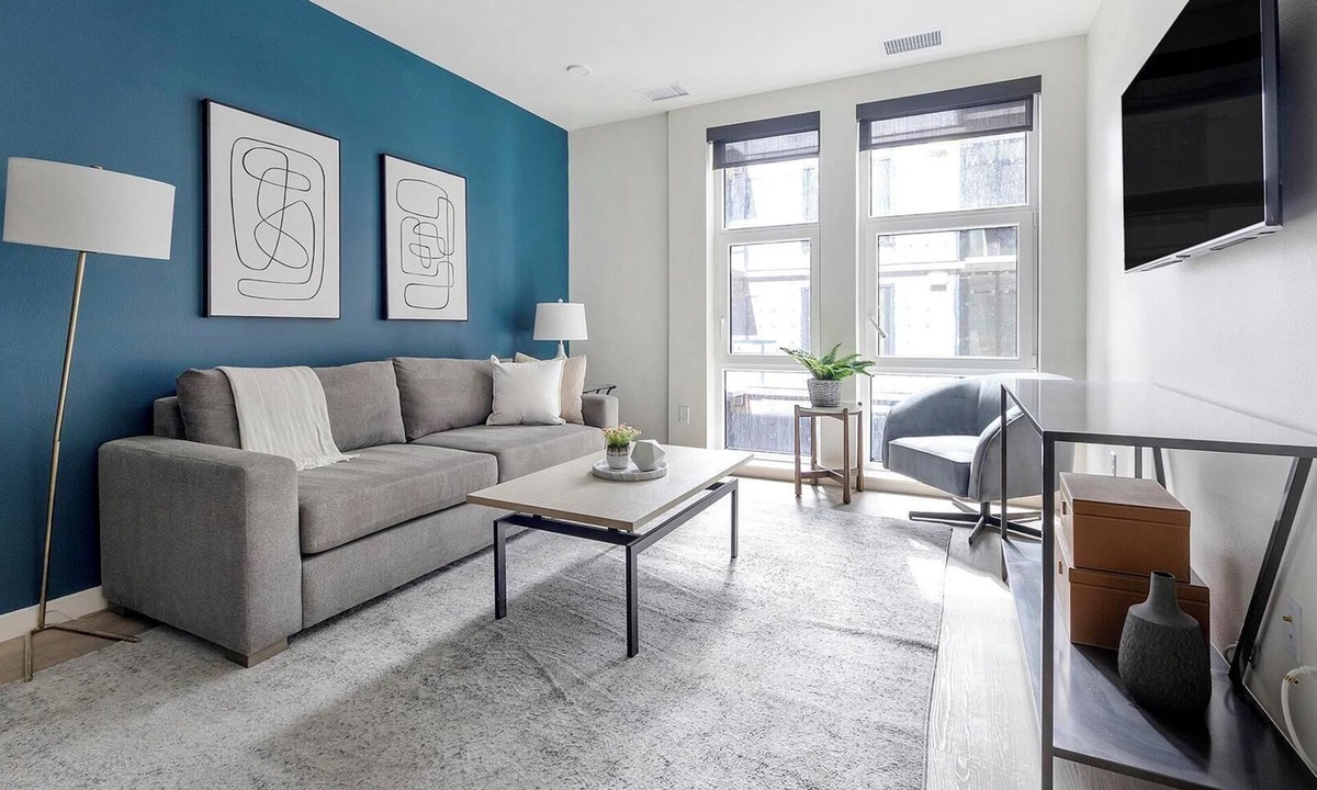 Civic Center Apartment | Landing | Spectacular 1BD, Rooftop Lounge, Gym