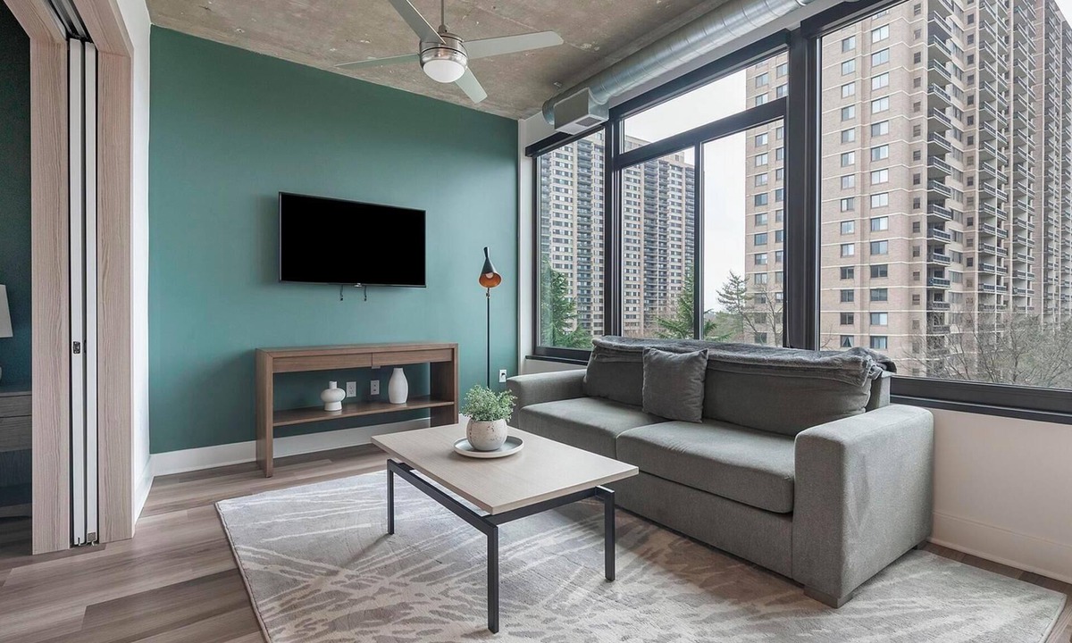 Baileys Crossroads Apartment | Landing | Stylish 1BD, Gym, Game Room