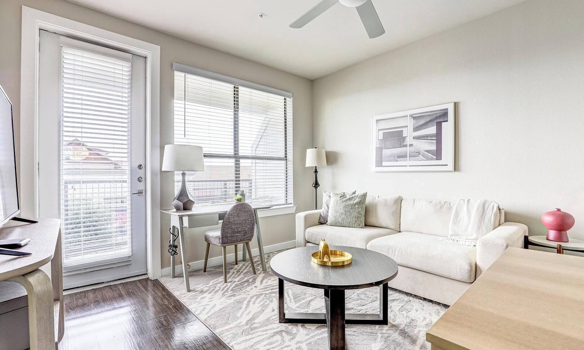 Forest Crest Apartment | Landing | Stylish 1BD, Rooftop Lounge, Gym