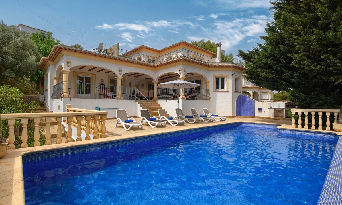 Cap de la Nau Villa | Large and comfortable villa in Javea, Costa Blanca, Spain with private pool for 8 persons