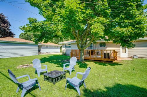 Sheboygan House | Large Backyard, Walk to Hospital: Sheboygan Abode!
