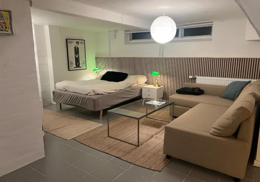 Odense Apartment | Large basement apartment in the middle of Odense