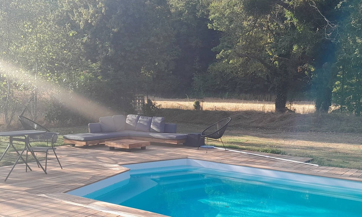Saint-Aubin-Epinay House | Large contemporary house with heated outdoor pool