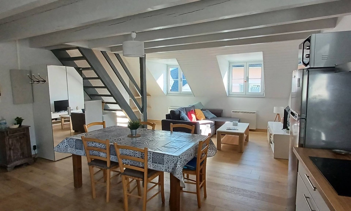 Bagneres-de-Bigorre Apartment | Large duplex apartment 60m2, 3 stars