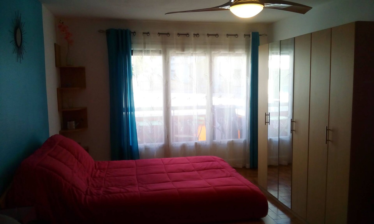 Amelie-les-Bains-Palalda Apartment | Large, modern studio in quiet city center with mountain views for vacations or spa.