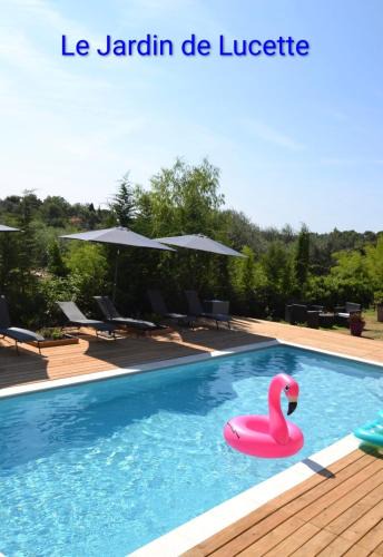 Le Rouret House | Large friendly and bright villa with pool