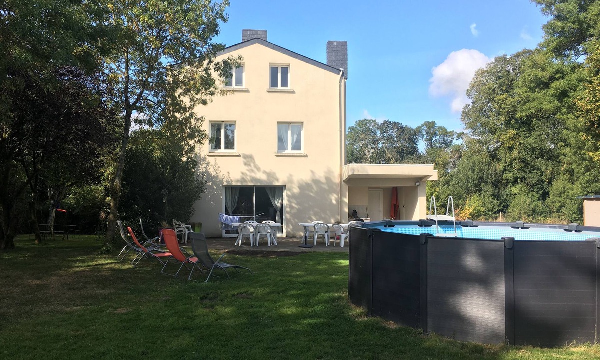 Saint-Malo-de-Guersac Cottage | Large house with heated swimming pool, very pleasant, quiet, classified 3 *.