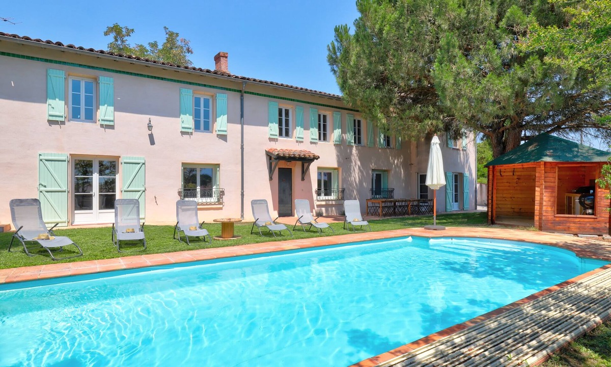 Ambres Cottage | Large house 300m2 - 15 people - private pool - Tarn Albi/Toulouse