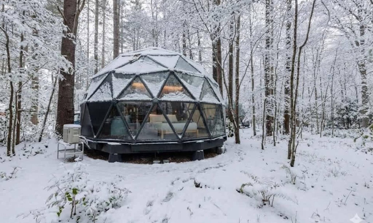 Freeport Cabin | Large, luxurious geodesic dome - 08