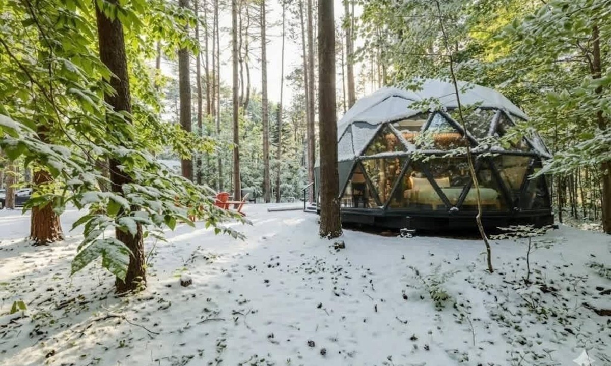 Freeport Cabin | Large, luxurious geodesic dome - 07