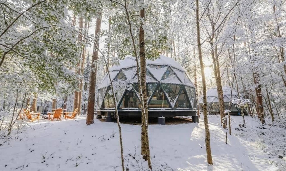 Freeport Cabin | Large, luxurious geodesic dome - 06