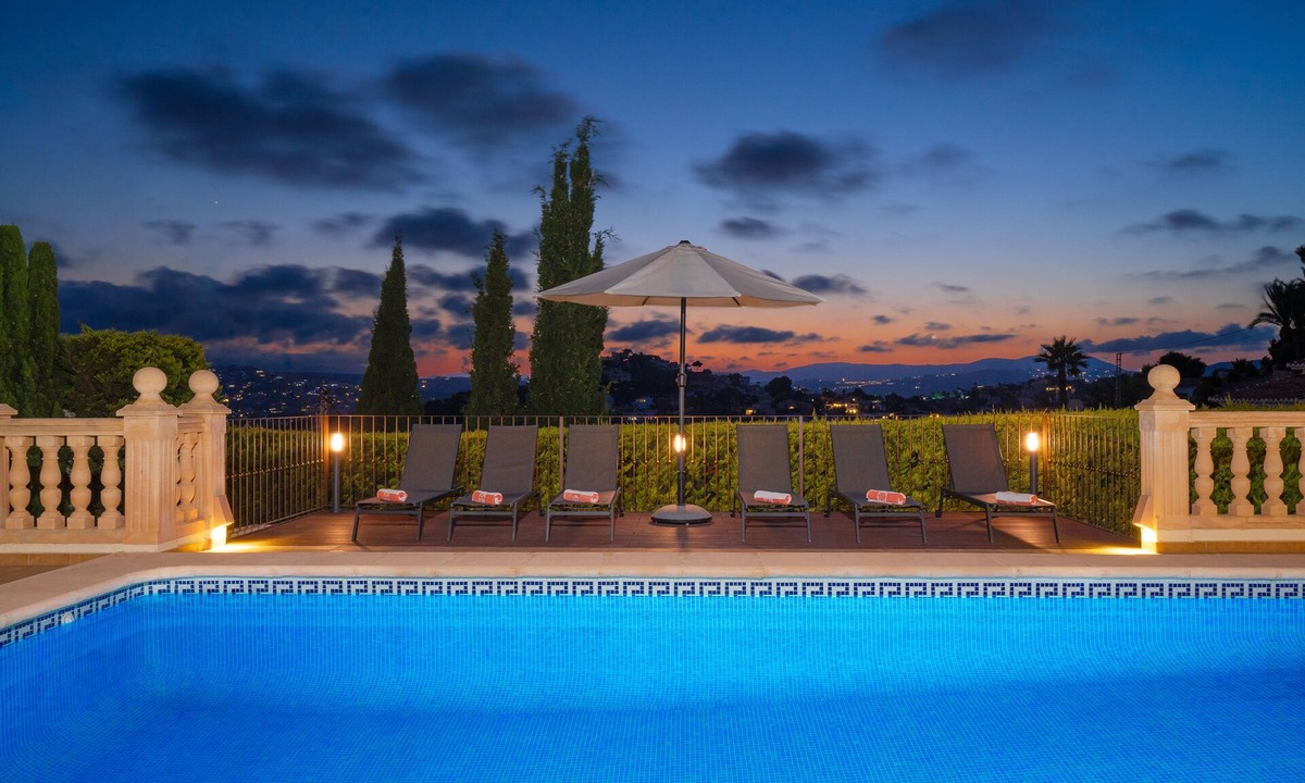 Arnella Villa | Large Luxury Family Villa Moraira, Private Pool, WiFi, A/C,