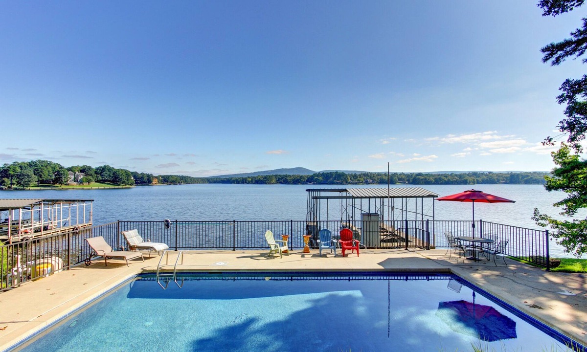 Rockwell House | Large, Spacious Lakefront Home w/Pool & Mountain Views!