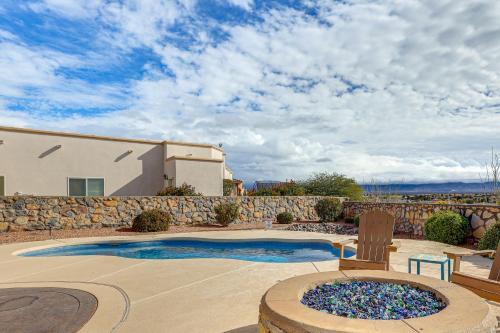 Las Cruces House | Las Cruces Home w/Mountain Views & Private Pool!