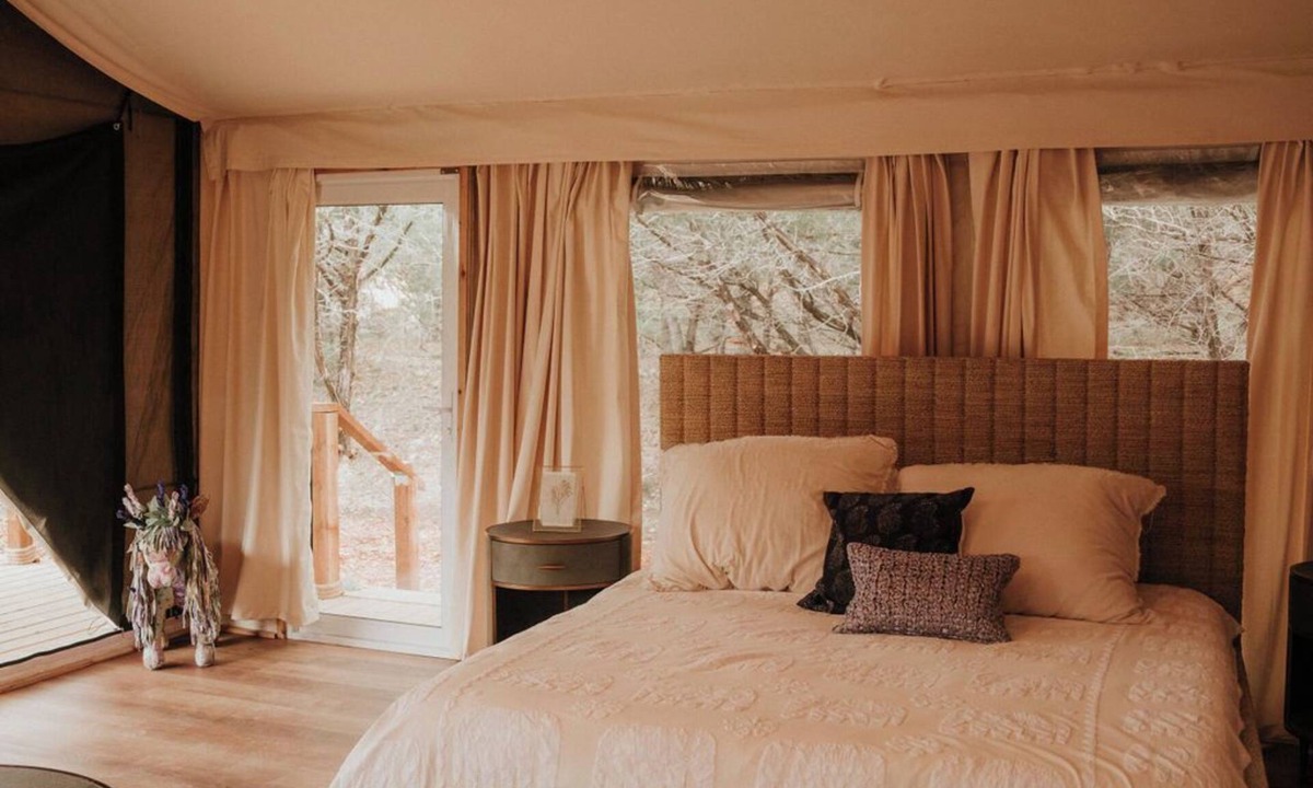 Johnson City Cabin | Lavender - Luxury Glamping Tent