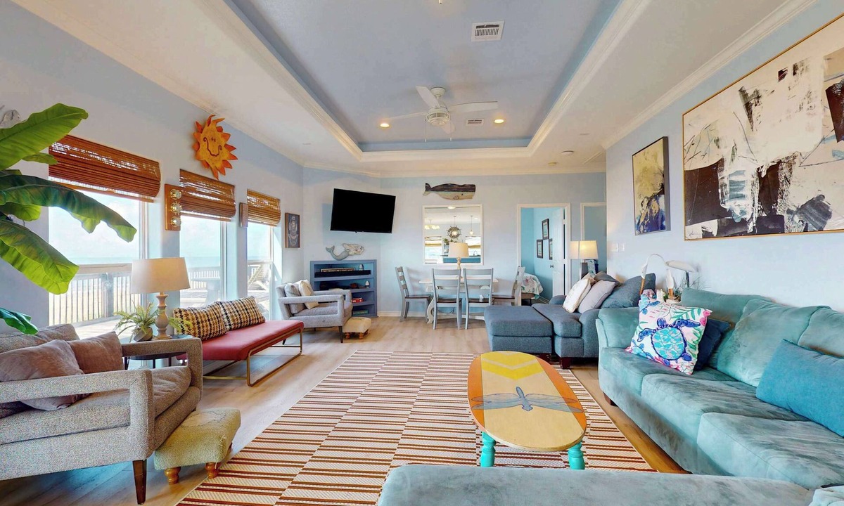 Port Bolivar Apartment | Lavender Rays