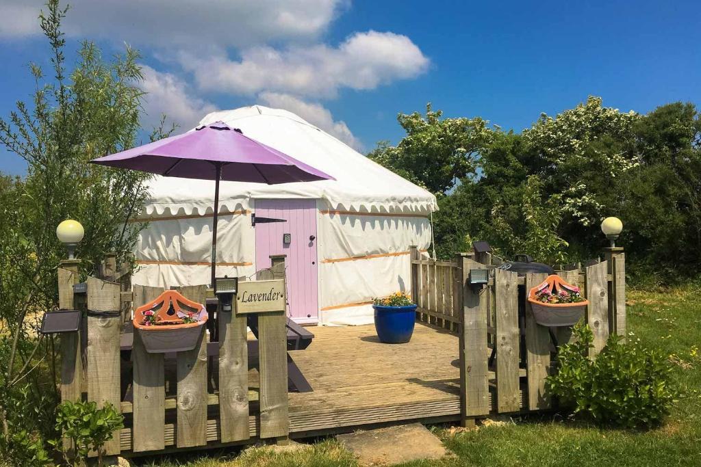 Truro House | Lavender Yurt
