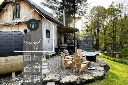 Lac-Brome Ski Chalet | Le 10 - Spa Sauna Shower Bromont Lac-Brome