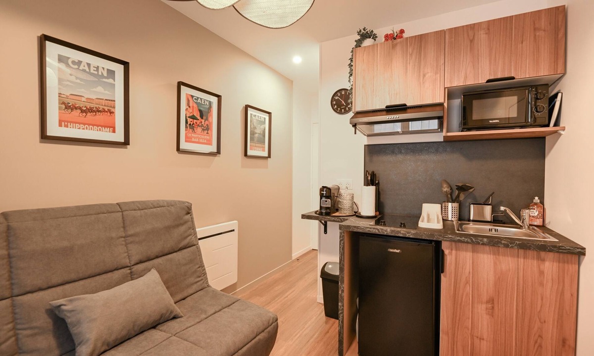 Le Bas Vaucelles Apartment | Le 4 du Clos Fleuri - Proche Hippodrome